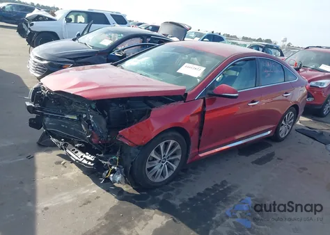 2016 Hyundai Sonata Sport from USA, damaged, VIN 5NPE34AF0GH317815